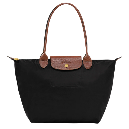 Longchamp - Medium Le Pliage Tote, Black - Ventes Privées