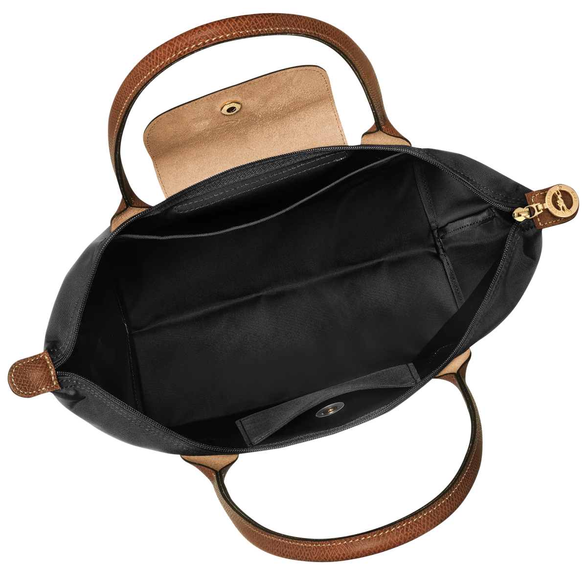 Longchamp - Medium Le Pliage Tote, Black - Ventes Privées