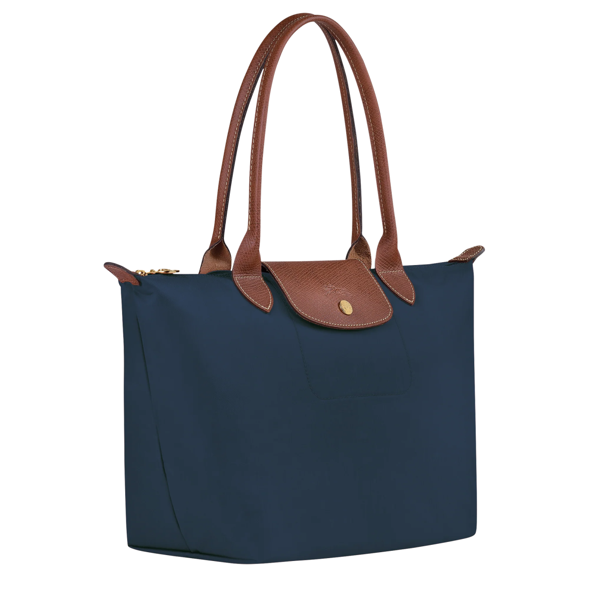 Longchamp - Medium Le Pliage Tote, Navy - Ventes Privées