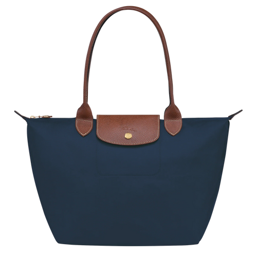 Longchamp - Medium Le Pliage Tote, Navy - Ventes Privées