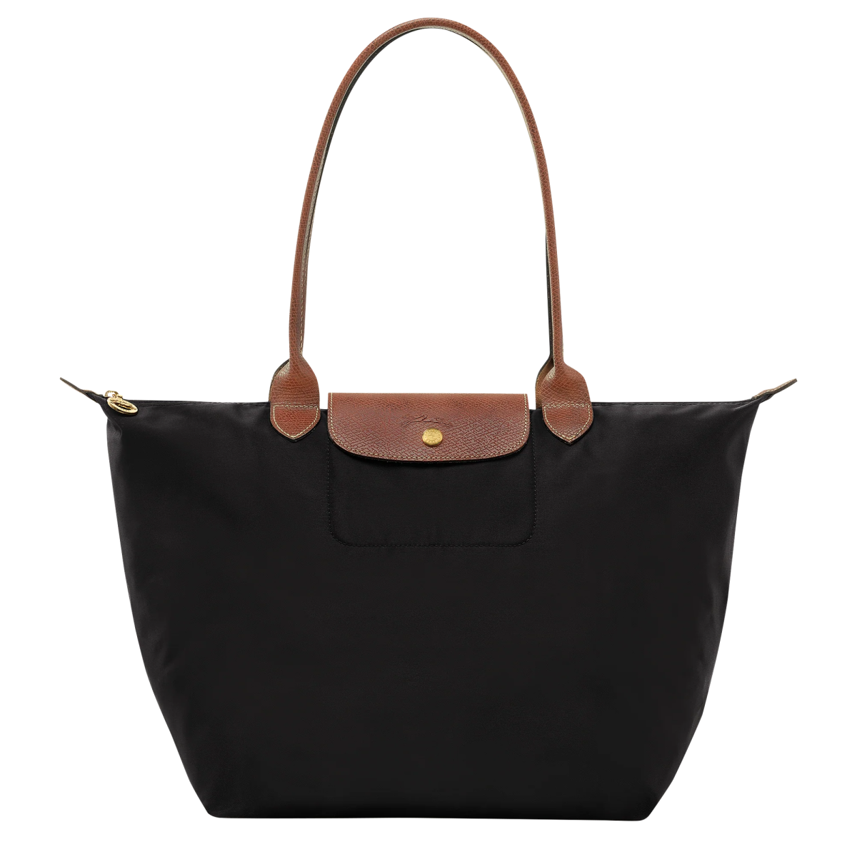Longchamp - Large Le Pliage Tote, Black - Ventes Privées