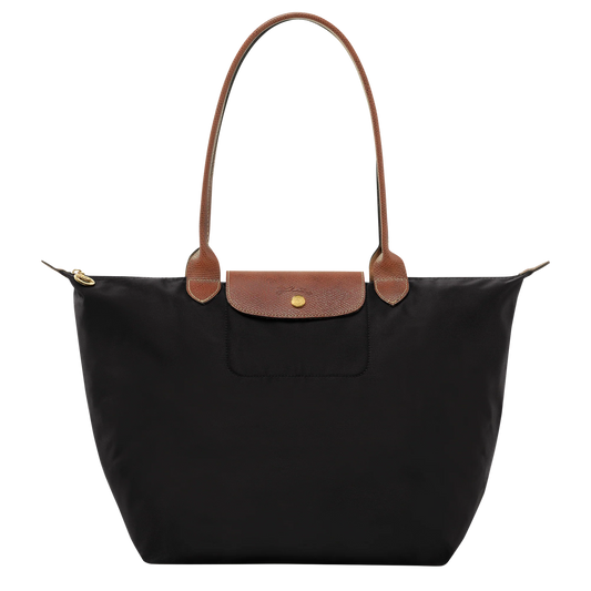 Longchamp - Large Le Pliage Tote, Black - Ventes Privées