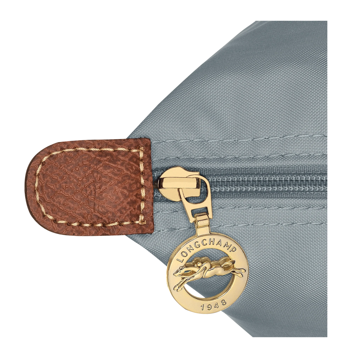 Longchamp - Large Le Pliage Tote, Steel - Ventes Privées