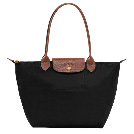 Longchamp - Medium Le Pliage Tote, Black - Ventes Privées
