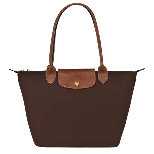 Longchamp - Medium Le Pliage Tote, Ebony - Ventes Privées