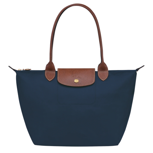 Longchamp - Medium Le Pliage Tote, Navy - Ventes Privées