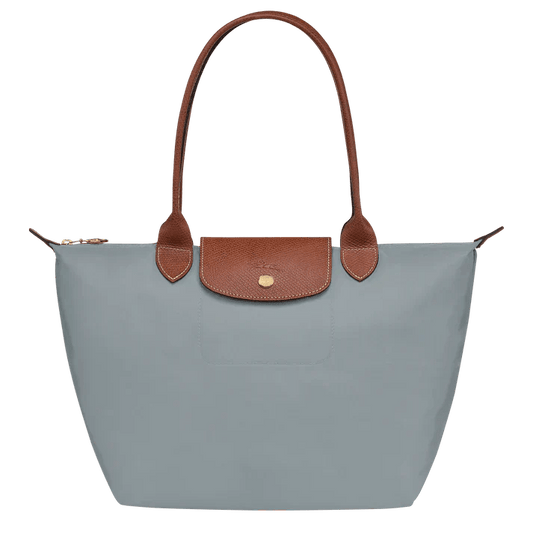 Longchamp - Medium Le Pliage Tote, Steel - Ventes Privées