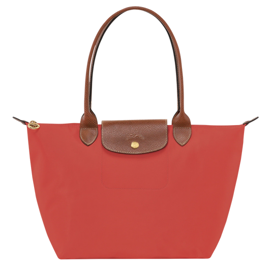 Longchamp - Medium Le Pliage Tote, Tomato - Ventes Privées